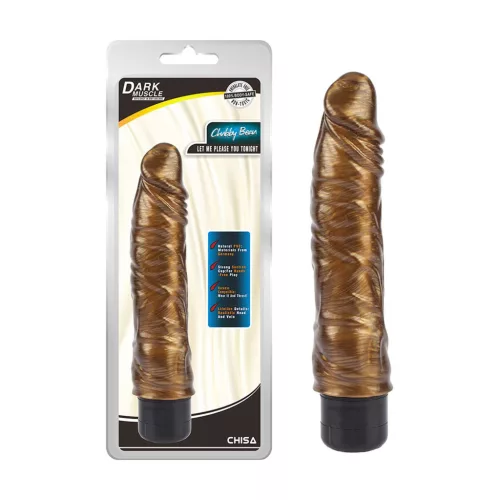 Chubby Vibrátor antibakteriás, többsebességes 21,5 cm arany