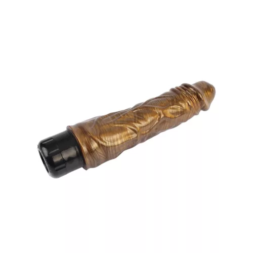 Chubby Vibrátor antibakteriás, többsebességes 21,5 cm arany