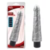 Johnny Boner Vibrátor Rezgő, állítható intenzitás 23 cm ezüst
