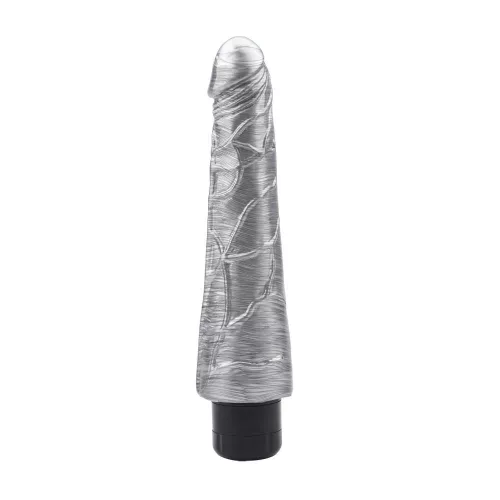 Johnny Boner Vibrátor Rezgő, állítható intenzitás 23 cm ezüst