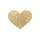 BIJOUX - Indiscrets Flash Golden Heart – érzéki mellbimbó takarók
