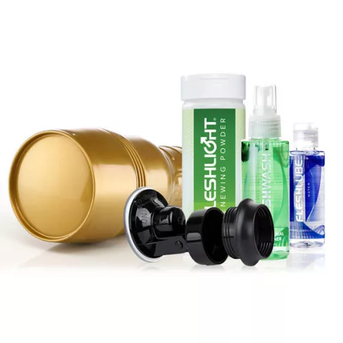 Fleshlight Maszturbátor edzéshez valósághű textúra és tárolófedél