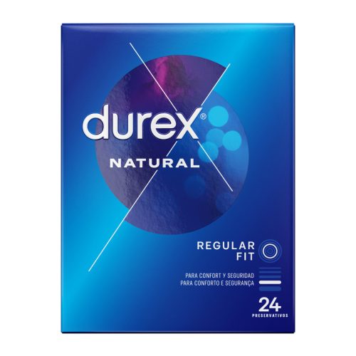 Durex Natural Plus – prémium vékony óvszerek 24 db-os kiszerelésben