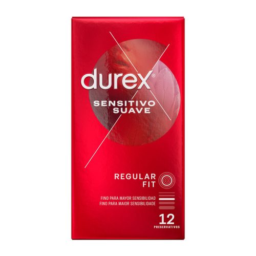 Durex Soft & Sensitive – érzékeny prémium óvszer 12 db-os