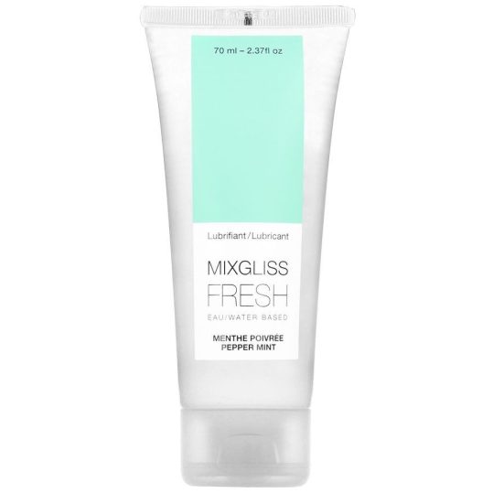 MIXGLISS - vízbázisú síkosító, hűsítő mentás ízben 70 ml