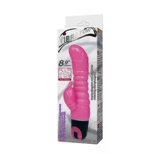 BAILE – 22,5 cm-es prémium rózsaszín vibrátor