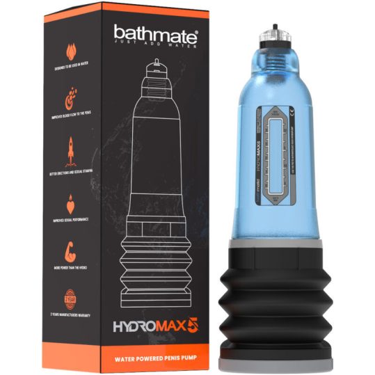 Bathmate Hydromax 5 – prémium vízálló péniszpumpa