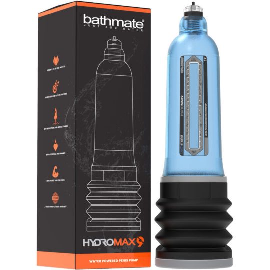 BATHMATE Hydromax 9 – vízálló pénisznövelő pumpa