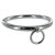 METAL HARD - BDSM nyaklánc karikával 18 cm