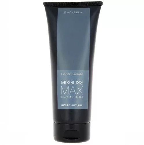 MIXGLISS Max Natural – víz alapú anál síkosító 70 ml