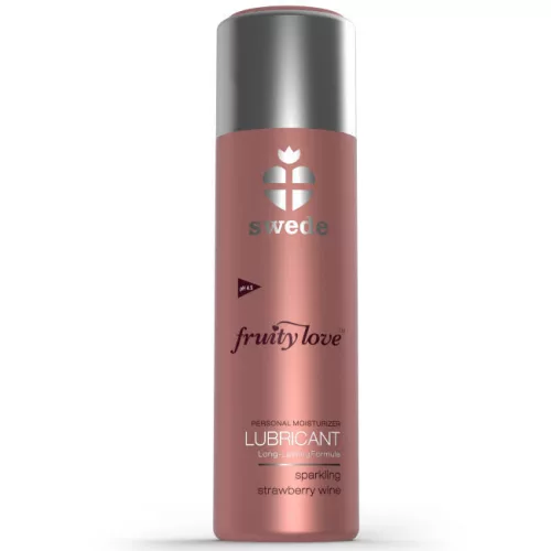 SWEDE Fruity Love – pezsgő eperízesítésű síkosító 100 ml