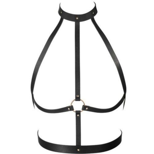 Bijoux Indiscrets Maze - stílusos fekete h-harness