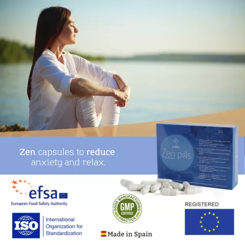 500 Cosmetics - ZEN PILLS: stresszcsökkentő kapszulák