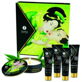 SHUNGA - titkos geisha organikus zöld tea készlet