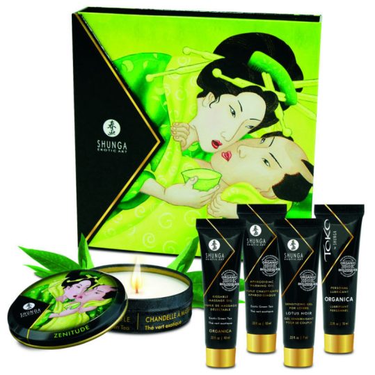 SHUNGA - KIT SECRET GEISHA BIO ZÖLD TEA