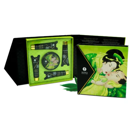 SHUNGA - titkos geisha organikus zöld tea készlet