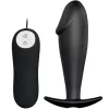 Pretty Love - szilikon anális plug, pénisz forma, 12 vibrációval