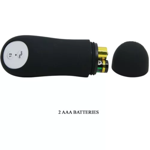 Pretty Love - szilikon anális plug, pénisz forma, 12 vibrációval