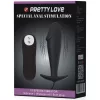 Pretty Love - szilikon anális plug, pénisz forma, 12 vibrációval