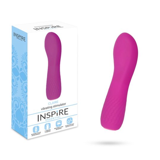 INSPIRE ESSENTIAL - Claire Purple – elegáns csiklóizgató