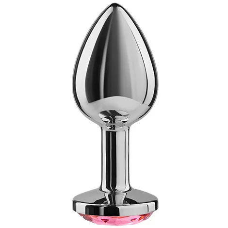 SECRETPLAY - fém anál dugó, 7 cm, érzéki élményekhez