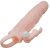 BAILE Brave Man – 16.5 cm-es dupla motoros péniszburkolat nyúlvánnyal