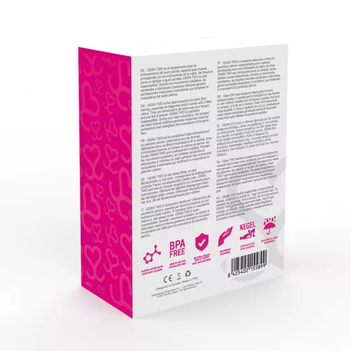 MORESSA Osian Two – prémium szilikon vibrátor, rózsaszín