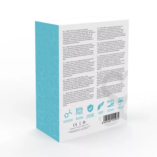 Moresa Osian Two – prémium, türkiz szilikon vibrátor