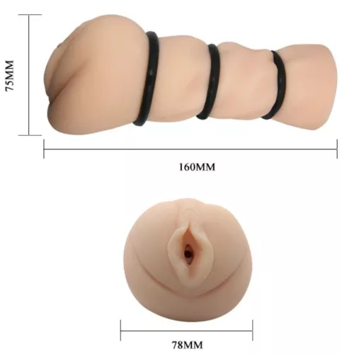 CRAZY BULL – gyűrűs vaginális maszturbátor