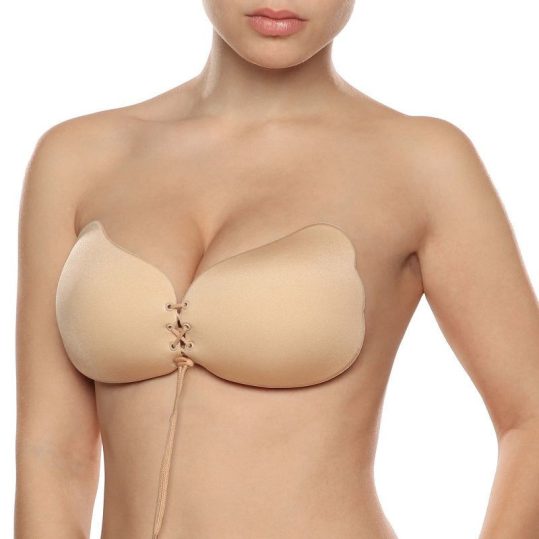 BYE-BRA – csipkés push-up melltartó D kosárral