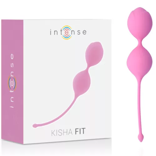 INTENSE Kisha Fit – prémium szilikon kegel golyó rózsaszín