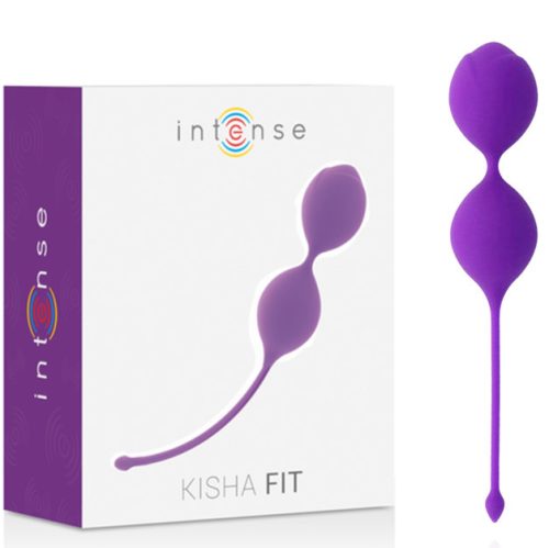 INTENSE Kisha Fit – szilikonos intim Kegel golyó lila