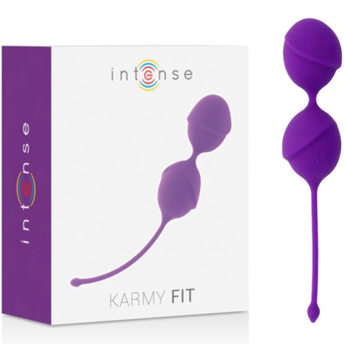 INTENSE KARMY FIT – prémium szilikon Kegel golyó lila