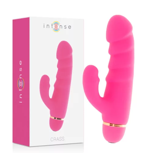 INTENSE – 20 sebességes szilikon vibrátor rózsaszínben