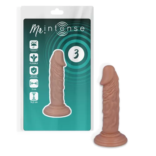 MR INTENSE - 16,2 cm reális pénisz vibrátor