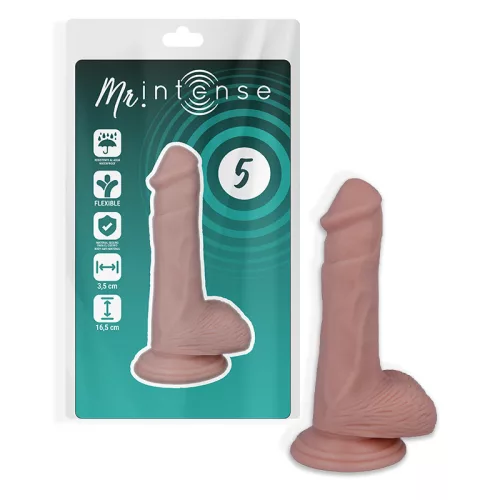 MR INTENSE – 16,5 cm-es élethű vibráló pénisz