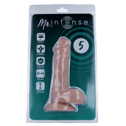 MR INTENSE – 16,5 cm-es élethű vibráló pénisz
