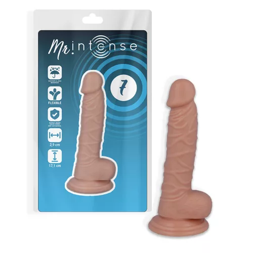 MR INTENSE - 17,1 cm realistikus dildó 2,9 cm átmérővel