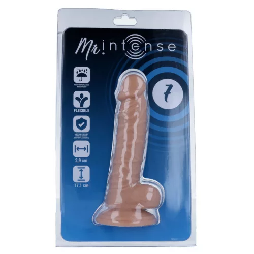 MR INTENSE - 17,1 cm realistikus dildó 2,9 cm átmérővel