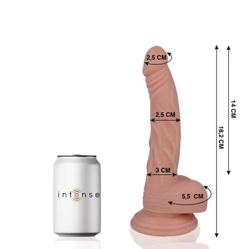 MR INTENSE - 12 cm realistikus pénisz vibrátor
