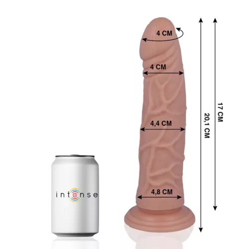 MR INTENSE - 22 cm reális mű pénisz, érzéki maszturbátor
