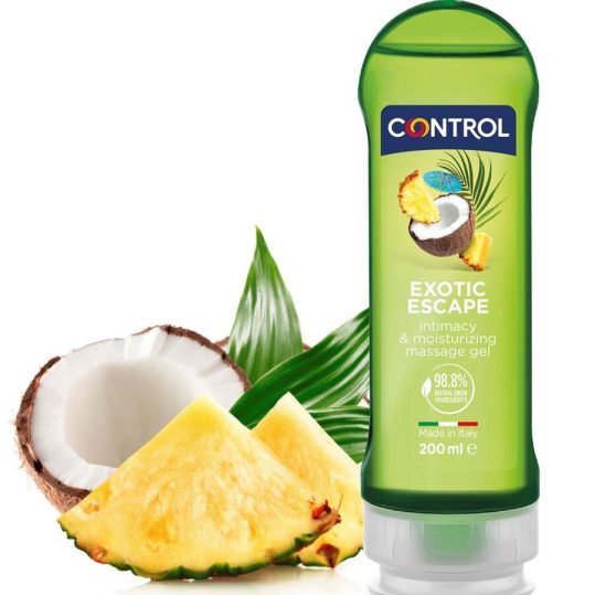 CONTROL – 2 az 1-ben egzotikus masszázs és öröm olaj 200 ml