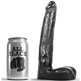 ALL BLACK – 21 cm-es élethű dildó