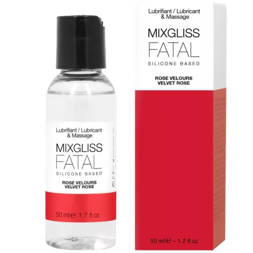 MIXGLISS Fatal Roses – érzéki szilikon alapú síkosító 50 ml