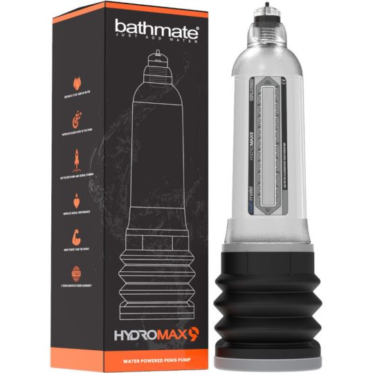 Bathmate Hydromax 9 – átlátszó pénisz növelő pumpa