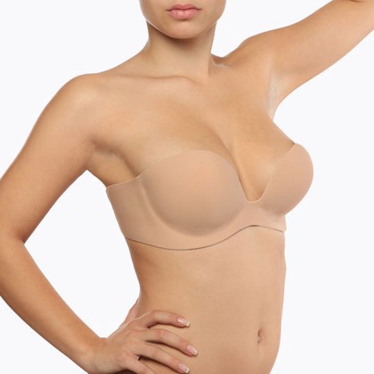 BYE-BRA Gala - elegáns melltartó bézs színben