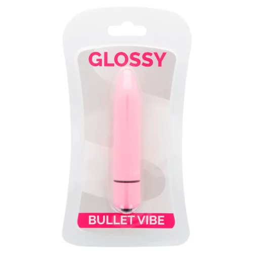 GLOSSY – ultralágy vibrátor rózsaszínben