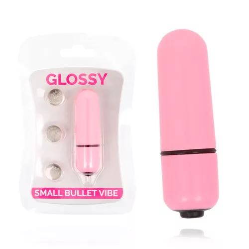 GLOSSY – kis prémium vibrátor, rózsaszín