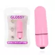 GLOSSY – kisméretű vibrátor, mély rózsaszínben