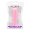 GLOSSY – prémium zsebvibrátor, mély rózsaszín